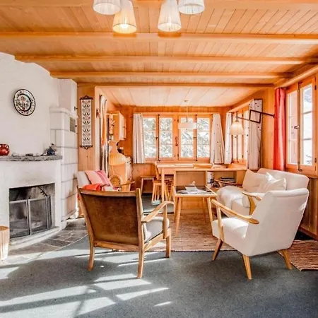 Chalet Lecocq Mit Alphuttenfeeling Tatil Evi Grindelwald